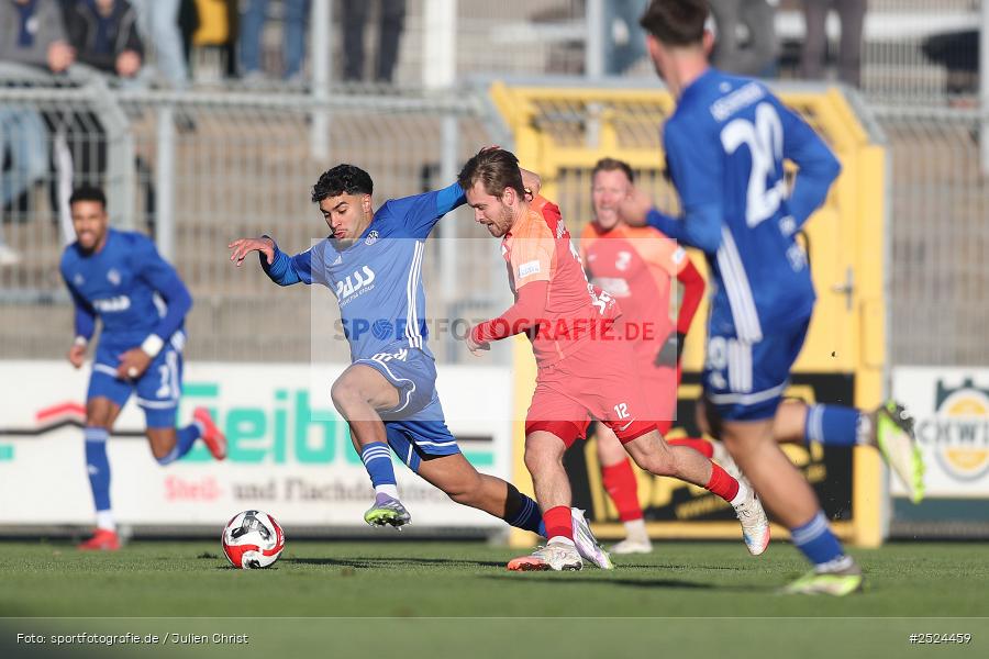 Stadion am Schönbusch, Aschaffenburg, 22.11.2025, sport, action, BFV, Fusball, 19. Spieltag, Regionalliga Bayern, HAN, SVA, SpVgg Hankofen-Hailing, SV Viktoria Aschaffenburg - Bild-ID: 2524459