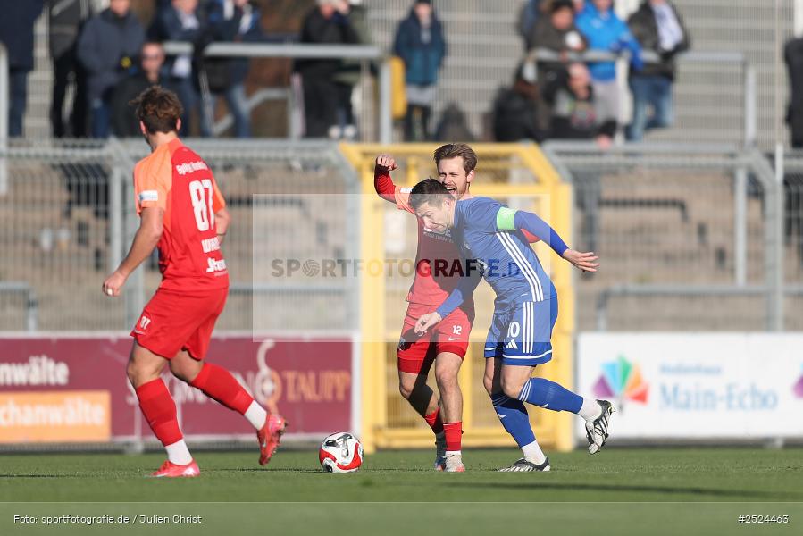 Stadion am Schönbusch, Aschaffenburg, 22.11.2025, sport, action, BFV, Fusball, 19. Spieltag, Regionalliga Bayern, HAN, SVA, SpVgg Hankofen-Hailing, SV Viktoria Aschaffenburg - Bild-ID: 2524463