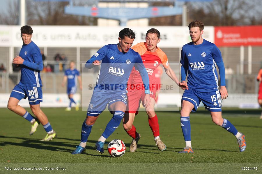 Stadion am Schönbusch, Aschaffenburg, 22.11.2025, sport, action, BFV, Fusball, 19. Spieltag, Regionalliga Bayern, HAN, SVA, SpVgg Hankofen-Hailing, SV Viktoria Aschaffenburg - Bild-ID: 2524473