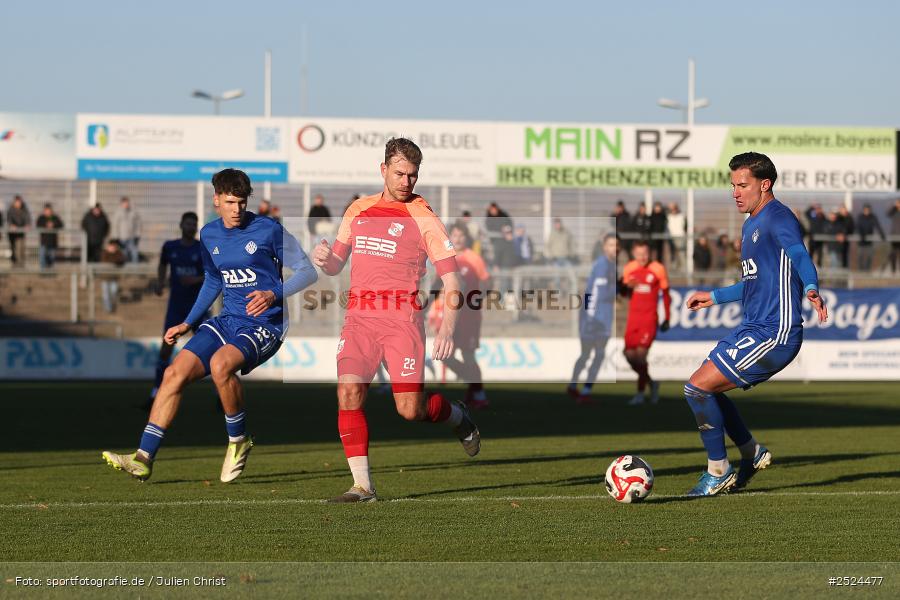 Stadion am Schönbusch, Aschaffenburg, 22.11.2025, sport, action, BFV, Fusball, 19. Spieltag, Regionalliga Bayern, HAN, SVA, SpVgg Hankofen-Hailing, SV Viktoria Aschaffenburg - Bild-ID: 2524477