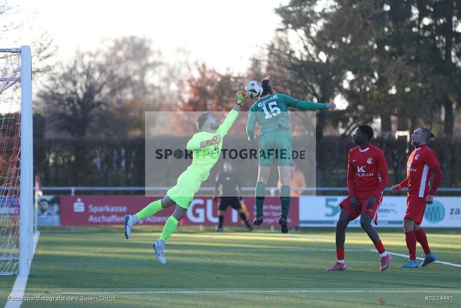 Sportgelände Vatan Spor, Aschaffenburg, 22.11.2025, sport, action, BFV, Fusball, 21. Spieltag, Landesliga Nordwest, TSV, VAB, TSV Großbardorf, SV Vatan Spor Aschaffenburg - Bild-ID: 2524491