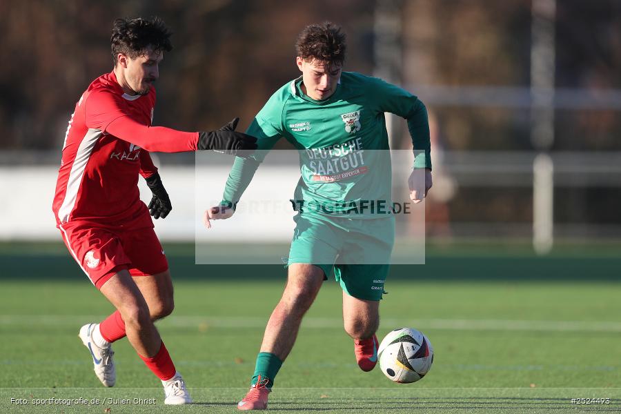 Sportgelände Vatan Spor, Aschaffenburg, 22.11.2025, sport, action, BFV, Fusball, 21. Spieltag, Landesliga Nordwest, TSV, VAB, TSV Großbardorf, SV Vatan Spor Aschaffenburg - Bild-ID: 2524493