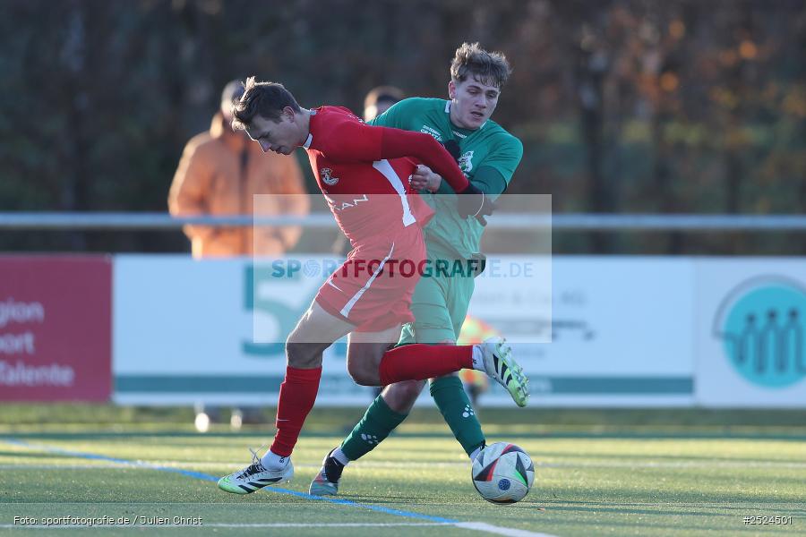 Sportgelände Vatan Spor, Aschaffenburg, 22.11.2025, sport, action, BFV, Fusball, 21. Spieltag, Landesliga Nordwest, TSV, VAB, TSV Großbardorf, SV Vatan Spor Aschaffenburg - Bild-ID: 2524501