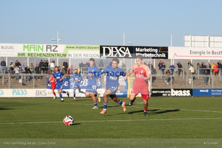 Stadion am Schönbusch, Aschaffenburg, 22.11.2025, sport, action, BFV, Fusball, 19. Spieltag, Regionalliga Bayern, HAN, SVA, SpVgg Hankofen-Hailing, SV Viktoria Aschaffenburg - Bild-ID: 2524584