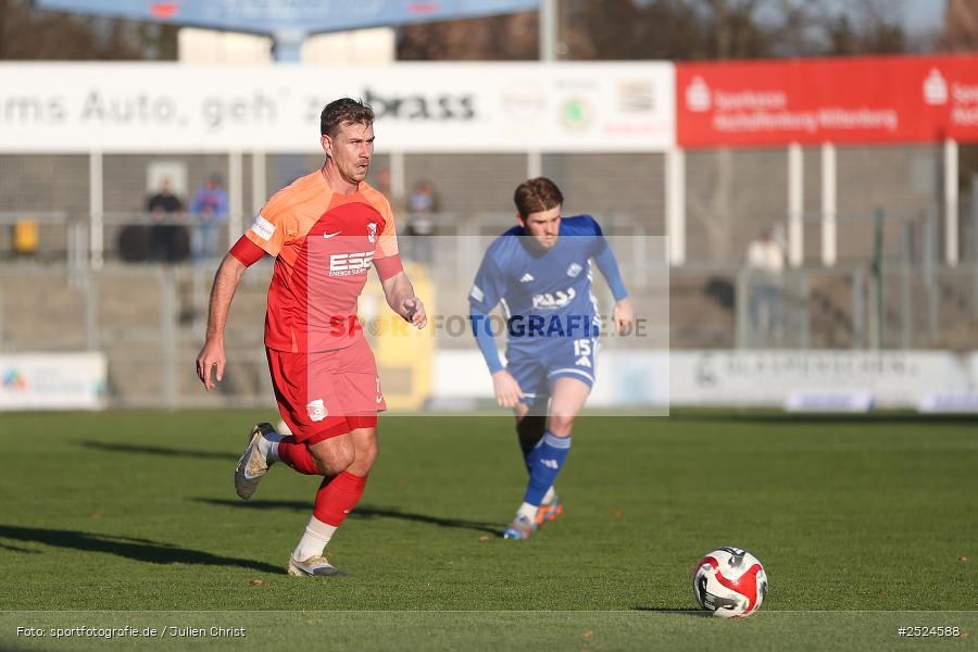 Stadion am Schönbusch, Aschaffenburg, 22.11.2025, sport, action, BFV, Fusball, 19. Spieltag, Regionalliga Bayern, HAN, SVA, SpVgg Hankofen-Hailing, SV Viktoria Aschaffenburg - Bild-ID: 2524588