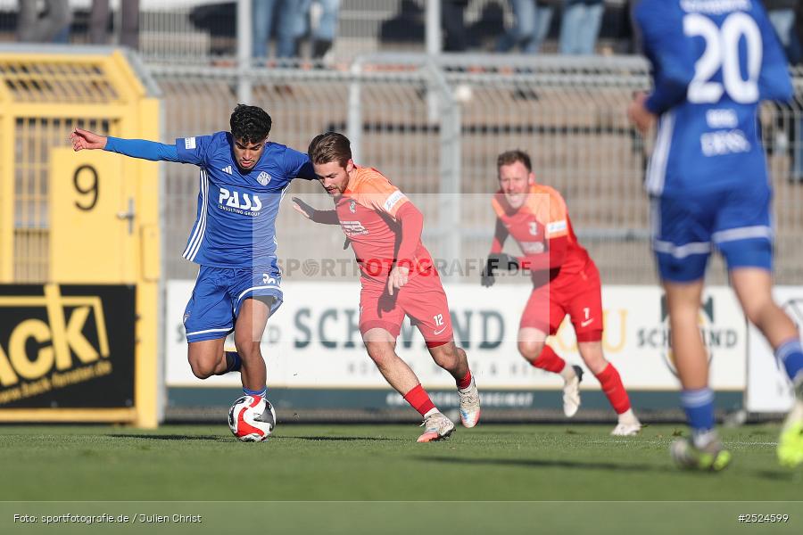 Stadion am Schönbusch, Aschaffenburg, 22.11.2025, sport, action, BFV, Fusball, 19. Spieltag, Regionalliga Bayern, HAN, SVA, SpVgg Hankofen-Hailing, SV Viktoria Aschaffenburg - Bild-ID: 2524599