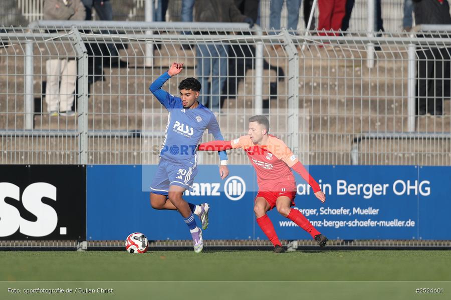 Stadion am Schönbusch, Aschaffenburg, 22.11.2025, sport, action, BFV, Fusball, 19. Spieltag, Regionalliga Bayern, HAN, SVA, SpVgg Hankofen-Hailing, SV Viktoria Aschaffenburg - Bild-ID: 2524601