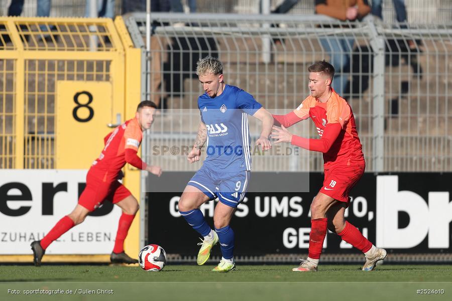 Stadion am Schönbusch, Aschaffenburg, 22.11.2025, sport, action, BFV, Fusball, 19. Spieltag, Regionalliga Bayern, HAN, SVA, SpVgg Hankofen-Hailing, SV Viktoria Aschaffenburg - Bild-ID: 2524610