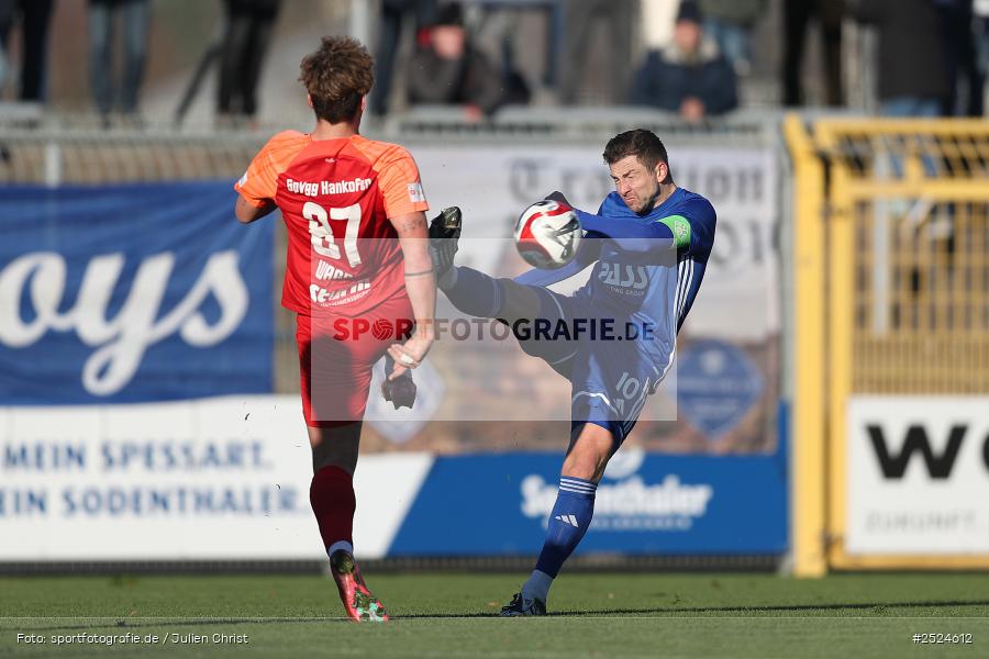 Stadion am Schönbusch, Aschaffenburg, 22.11.2025, sport, action, BFV, Fusball, 19. Spieltag, Regionalliga Bayern, HAN, SVA, SpVgg Hankofen-Hailing, SV Viktoria Aschaffenburg - Bild-ID: 2524612