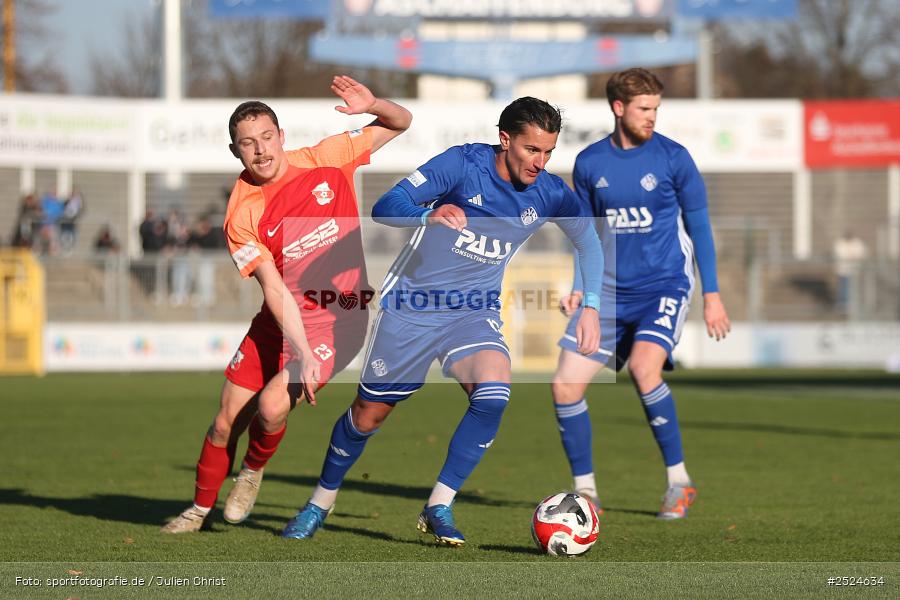 Stadion am Schönbusch, Aschaffenburg, 22.11.2025, sport, action, BFV, Fusball, 19. Spieltag, Regionalliga Bayern, HAN, SVA, SpVgg Hankofen-Hailing, SV Viktoria Aschaffenburg - Bild-ID: 2524634