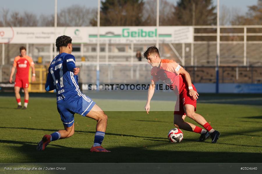 Stadion am Schönbusch, Aschaffenburg, 22.11.2025, sport, action, BFV, Fusball, 19. Spieltag, Regionalliga Bayern, HAN, SVA, SpVgg Hankofen-Hailing, SV Viktoria Aschaffenburg - Bild-ID: 2524640