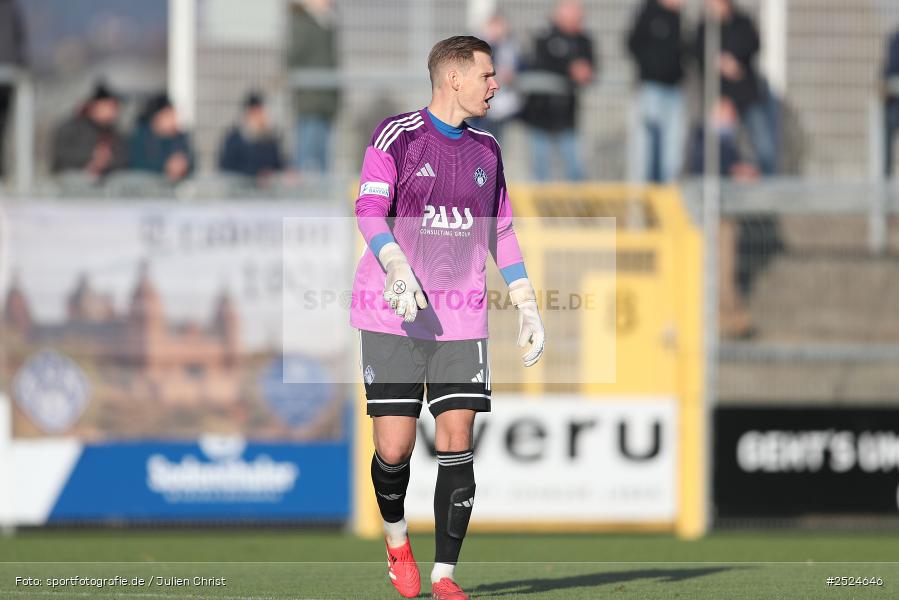 Stadion am Schönbusch, Aschaffenburg, 22.11.2025, sport, action, BFV, Fusball, 19. Spieltag, Regionalliga Bayern, HAN, SVA, SpVgg Hankofen-Hailing, SV Viktoria Aschaffenburg - Bild-ID: 2524646