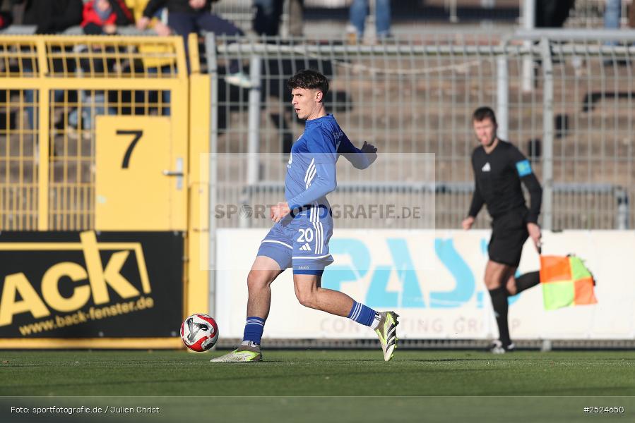 Stadion am Schönbusch, Aschaffenburg, 22.11.2025, sport, action, BFV, Fusball, 19. Spieltag, Regionalliga Bayern, HAN, SVA, SpVgg Hankofen-Hailing, SV Viktoria Aschaffenburg - Bild-ID: 2524650