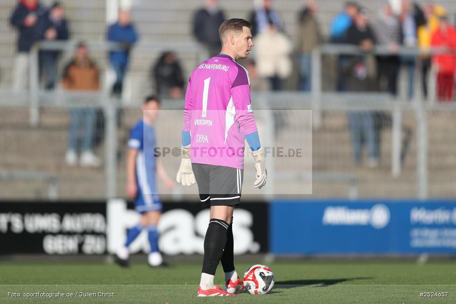 Stadion am Schönbusch, Aschaffenburg, 22.11.2025, sport, action, BFV, Fusball, 19. Spieltag, Regionalliga Bayern, HAN, SVA, SpVgg Hankofen-Hailing, SV Viktoria Aschaffenburg - Bild-ID: 2524657