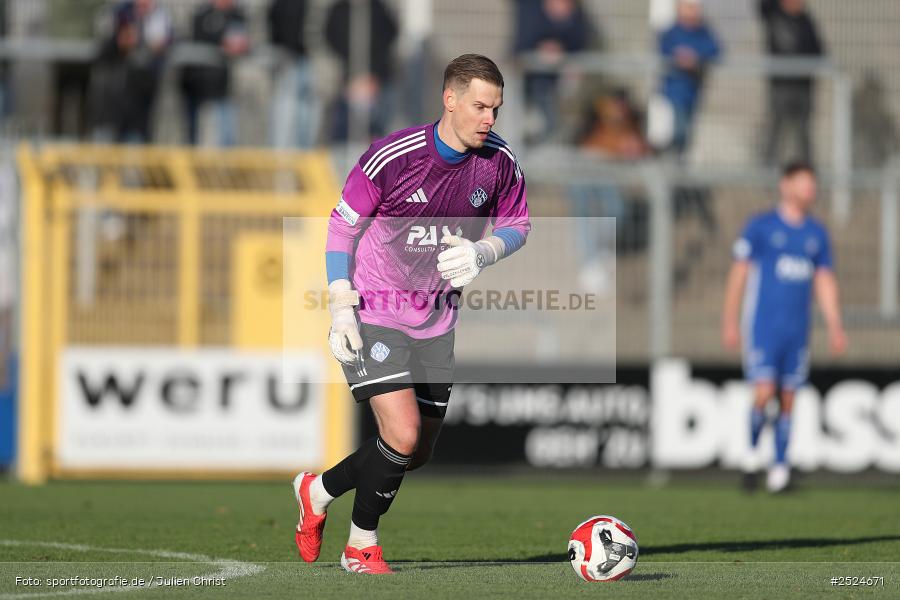 Stadion am Schönbusch, Aschaffenburg, 22.11.2025, sport, action, BFV, Fusball, 19. Spieltag, Regionalliga Bayern, HAN, SVA, SpVgg Hankofen-Hailing, SV Viktoria Aschaffenburg - Bild-ID: 2524671