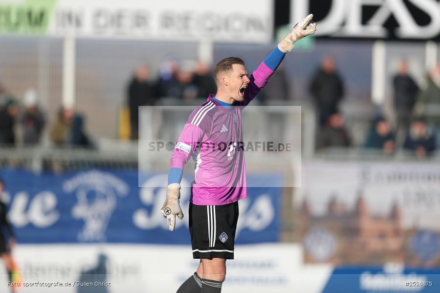 Stadion am Schönbusch, Aschaffenburg, 22.11.2025, sport, action, BFV, Fusball, 19. Spieltag, Regionalliga Bayern, HAN, SVA, SpVgg Hankofen-Hailing, SV Viktoria Aschaffenburg - Bild-ID: 2524675