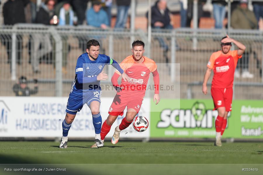 Stadion am Schönbusch, Aschaffenburg, 22.11.2025, sport, action, BFV, Fusball, 19. Spieltag, Regionalliga Bayern, HAN, SVA, SpVgg Hankofen-Hailing, SV Viktoria Aschaffenburg - Bild-ID: 2524676