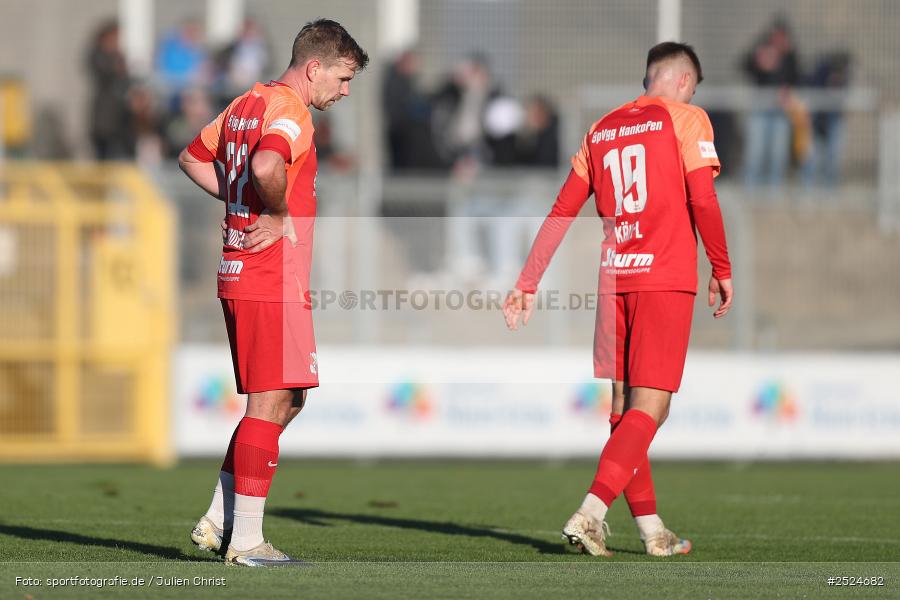 Stadion am Schönbusch, Aschaffenburg, 22.11.2025, sport, action, BFV, Fusball, 19. Spieltag, Regionalliga Bayern, HAN, SVA, SpVgg Hankofen-Hailing, SV Viktoria Aschaffenburg - Bild-ID: 2524682