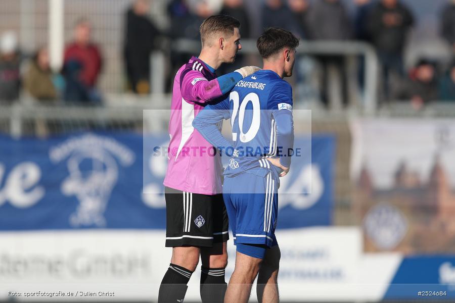 Stadion am Schönbusch, Aschaffenburg, 22.11.2025, sport, action, BFV, Fusball, 19. Spieltag, Regionalliga Bayern, HAN, SVA, SpVgg Hankofen-Hailing, SV Viktoria Aschaffenburg - Bild-ID: 2524684