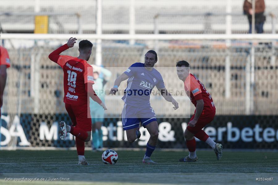 Stadion am Schönbusch, Aschaffenburg, 22.11.2025, sport, action, BFV, Fusball, 19. Spieltag, Regionalliga Bayern, HAN, SVA, SpVgg Hankofen-Hailing, SV Viktoria Aschaffenburg - Bild-ID: 2524687