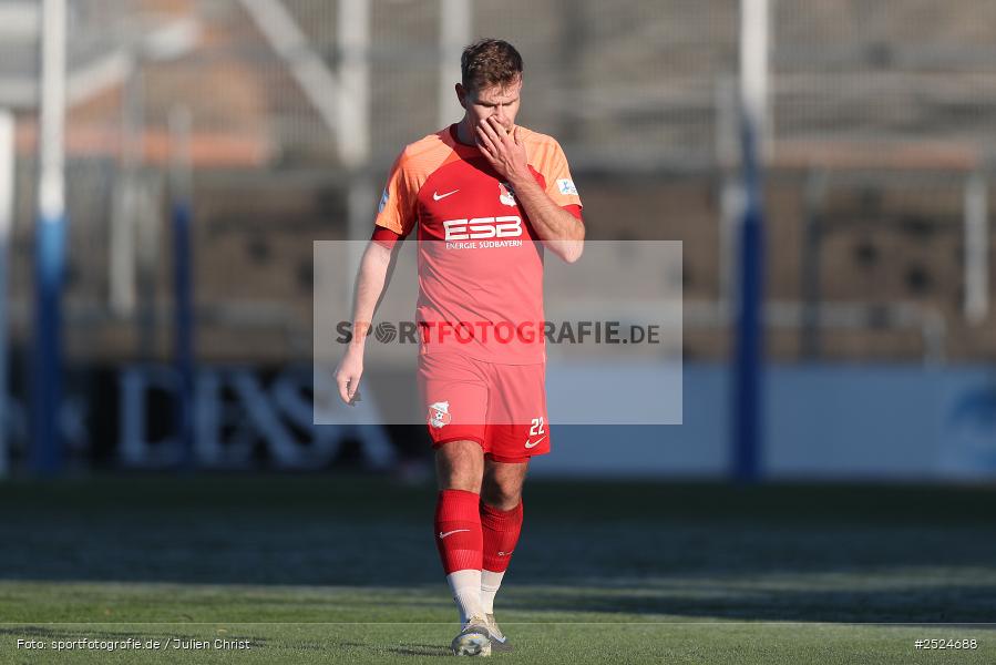 Stadion am Schönbusch, Aschaffenburg, 22.11.2025, sport, action, BFV, Fusball, 19. Spieltag, Regionalliga Bayern, HAN, SVA, SpVgg Hankofen-Hailing, SV Viktoria Aschaffenburg - Bild-ID: 2524688