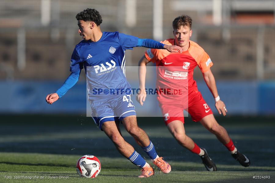 Stadion am Schönbusch, Aschaffenburg, 22.11.2025, sport, action, BFV, Fusball, 19. Spieltag, Regionalliga Bayern, HAN, SVA, SpVgg Hankofen-Hailing, SV Viktoria Aschaffenburg - Bild-ID: 2524693