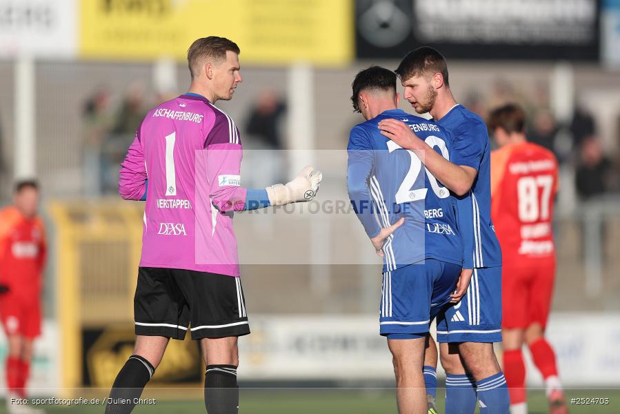 Stadion am Schönbusch, Aschaffenburg, 22.11.2025, sport, action, BFV, Fusball, 19. Spieltag, Regionalliga Bayern, HAN, SVA, SpVgg Hankofen-Hailing, SV Viktoria Aschaffenburg - Bild-ID: 2524703