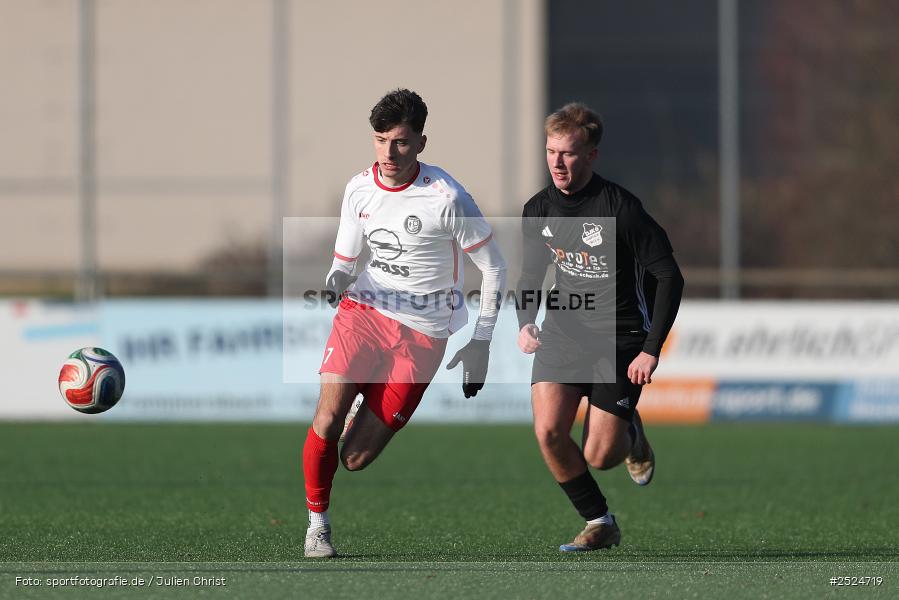 Fuhrmann Arena, Frammersbach, 23.11.2025, sport, action, BFV, Fussball, 21. Spieltag, Landesliga Nordwest, DJK, TUS, DJK Dampfach, TuS Frammersbach - Bild-ID: 2524719