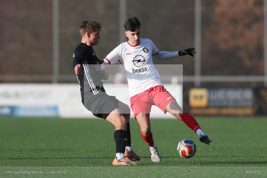Fuhrmann Arena, Frammersbach, 23.11.2025, sport, action, BFV, Fussball, 21. Spieltag, Landesliga Nordwest, DJK, TUS, DJK Dampfach, TuS Frammersbach - Bild-ID: 2524720