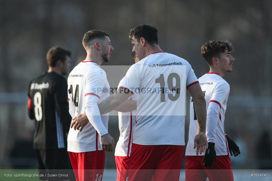 sport, action, TuS Frammersbach, TUS, Landesliga Nordwest, Fussball, Fuhrmann Arena, Frammersbach, DJK Dampfach, DJK, BFV, 23.11.2025, 21. Spieltag - Bild-ID: 2524741