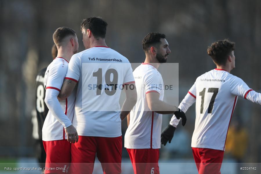 sport, action, TuS Frammersbach, TUS, Landesliga Nordwest, Fussball, Fuhrmann Arena, Frammersbach, DJK Dampfach, DJK, BFV, 23.11.2025, 21. Spieltag - Bild-ID: 2524742