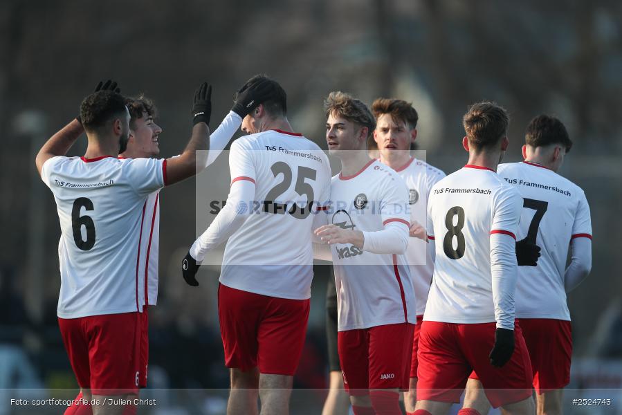 sport, action, TuS Frammersbach, TUS, Landesliga Nordwest, Fussball, Fuhrmann Arena, Frammersbach, DJK Dampfach, DJK, BFV, 23.11.2025, 21. Spieltag - Bild-ID: 2524743
