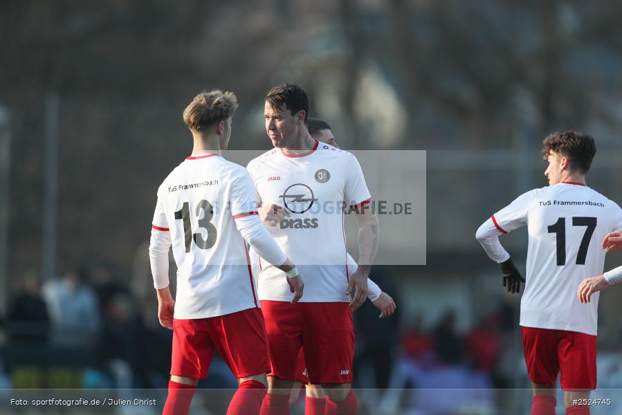 sport, action, TuS Frammersbach, TUS, Landesliga Nordwest, Fussball, Fuhrmann Arena, Frammersbach, DJK Dampfach, DJK, BFV, 23.11.2025, 21. Spieltag - Bild-ID: 2524745