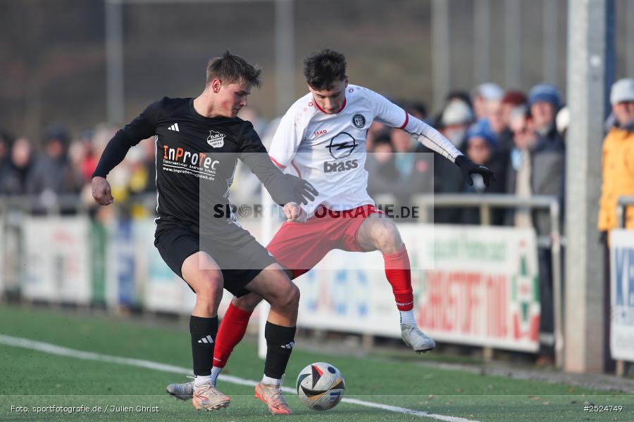 sport, action, TuS Frammersbach, TUS, Landesliga Nordwest, Fussball, Fuhrmann Arena, Frammersbach, DJK Dampfach, DJK, BFV, 23.11.2025, 21. Spieltag - Bild-ID: 2524749