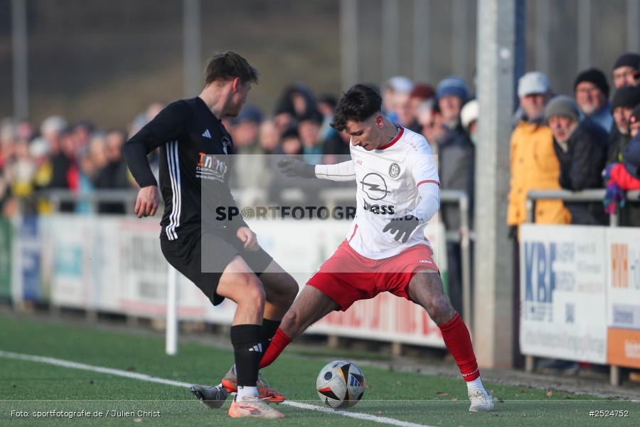 sport, action, TuS Frammersbach, TUS, Landesliga Nordwest, Fussball, Fuhrmann Arena, Frammersbach, DJK Dampfach, DJK, BFV, 23.11.2025, 21. Spieltag - Bild-ID: 2524752