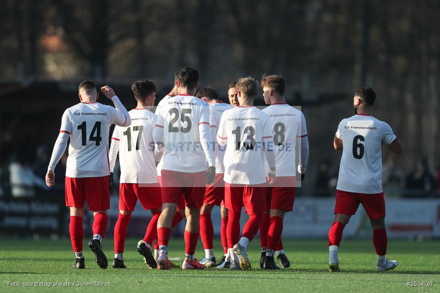 sport, action, TuS Frammersbach, TUS, Landesliga Nordwest, Fussball, Fuhrmann Arena, Frammersbach, DJK Dampfach, DJK, BFV, 23.11.2025, 21. Spieltag - Bild-ID: 2524761