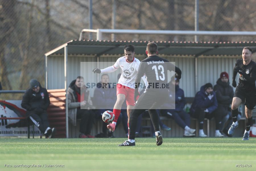 sport, action, TuS Frammersbach, TUS, Landesliga Nordwest, Fussball, Fuhrmann Arena, Frammersbach, DJK Dampfach, DJK, BFV, 23.11.2025, 21. Spieltag - Bild-ID: 2524768
