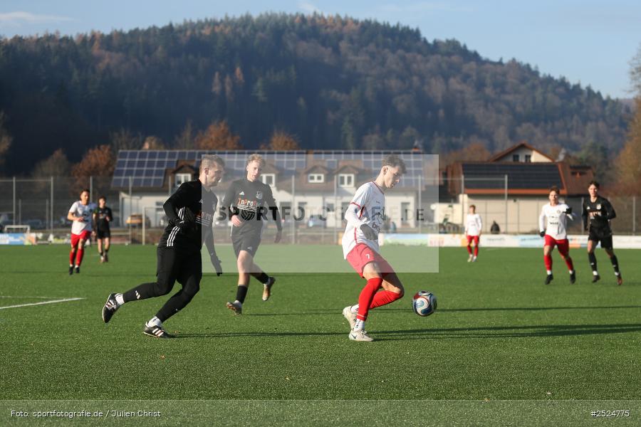 sport, action, TuS Frammersbach, TUS, Landesliga Nordwest, Fussball, Fuhrmann Arena, Frammersbach, DJK Dampfach, DJK, BFV, 23.11.2025, 21. Spieltag - Bild-ID: 2524775
