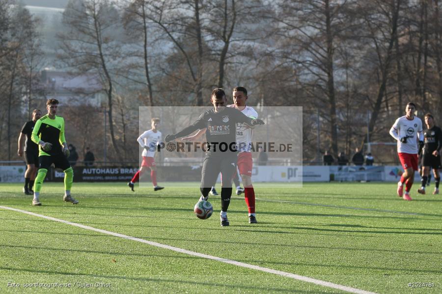 sport, action, TuS Frammersbach, TUS, Landesliga Nordwest, Fussball, Fuhrmann Arena, Frammersbach, DJK Dampfach, DJK, BFV, 23.11.2025, 21. Spieltag - Bild-ID: 2524781