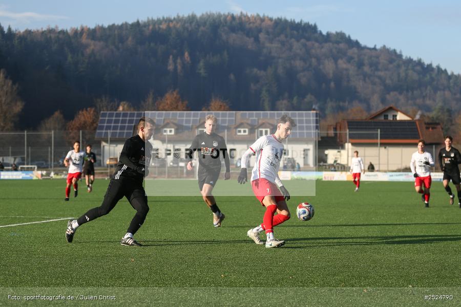 sport, action, TuS Frammersbach, TUS, Landesliga Nordwest, Fussball, Fuhrmann Arena, Frammersbach, DJK Dampfach, DJK, BFV, 23.11.2025, 21. Spieltag - Bild-ID: 2524790