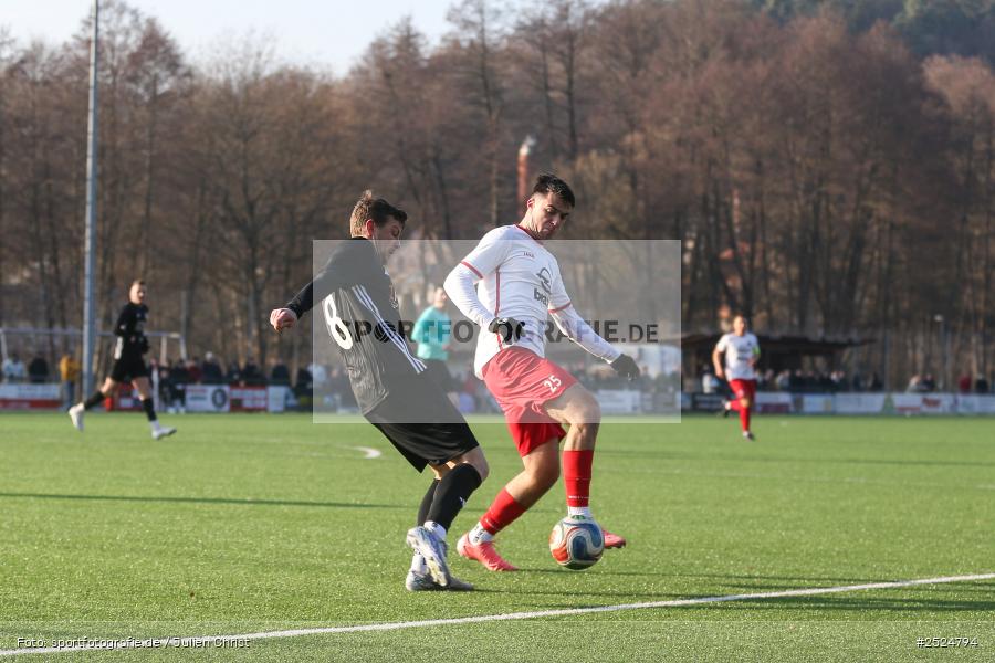 sport, action, TuS Frammersbach, TUS, Landesliga Nordwest, Fussball, Fuhrmann Arena, Frammersbach, DJK Dampfach, DJK, BFV, 23.11.2025, 21. Spieltag - Bild-ID: 2524794