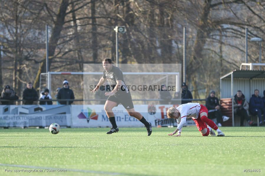 sport, action, TuS Frammersbach, TUS, Landesliga Nordwest, Fussball, Fuhrmann Arena, Frammersbach, DJK Dampfach, DJK, BFV, 23.11.2025, 21. Spieltag - Bild-ID: 2524803