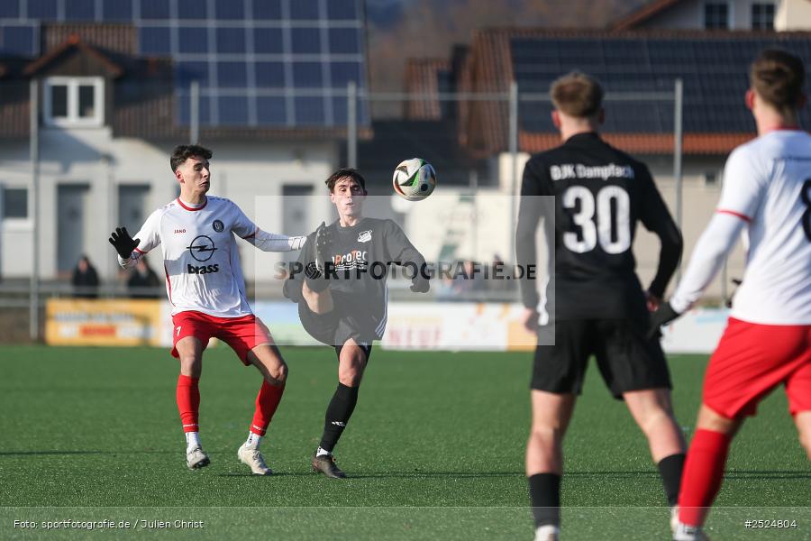 sport, action, TuS Frammersbach, TUS, Landesliga Nordwest, Fussball, Fuhrmann Arena, Frammersbach, DJK Dampfach, DJK, BFV, 23.11.2025, 21. Spieltag - Bild-ID: 2524804