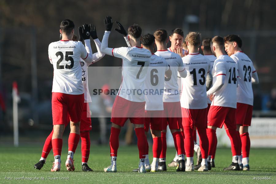 sport, action, TuS Frammersbach, TUS, Landesliga Nordwest, Fussball, Fuhrmann Arena, Frammersbach, DJK Dampfach, DJK, BFV, 23.11.2025, 21. Spieltag - Bild-ID: 2524834