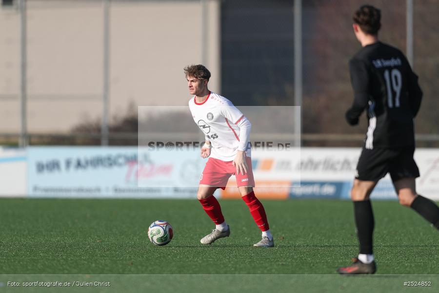 sport, action, TuS Frammersbach, TUS, Landesliga Nordwest, Fussball, Fuhrmann Arena, Frammersbach, DJK Dampfach, DJK, BFV, 23.11.2025, 21. Spieltag - Bild-ID: 2524852