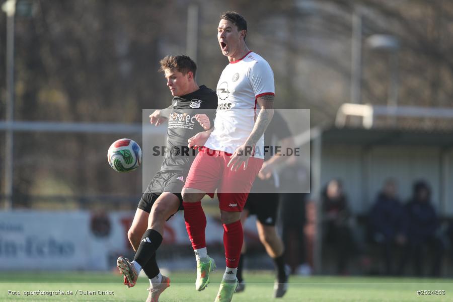 sport, action, TuS Frammersbach, TUS, Landesliga Nordwest, Fussball, Fuhrmann Arena, Frammersbach, DJK Dampfach, DJK, BFV, 23.11.2025, 21. Spieltag - Bild-ID: 2524853