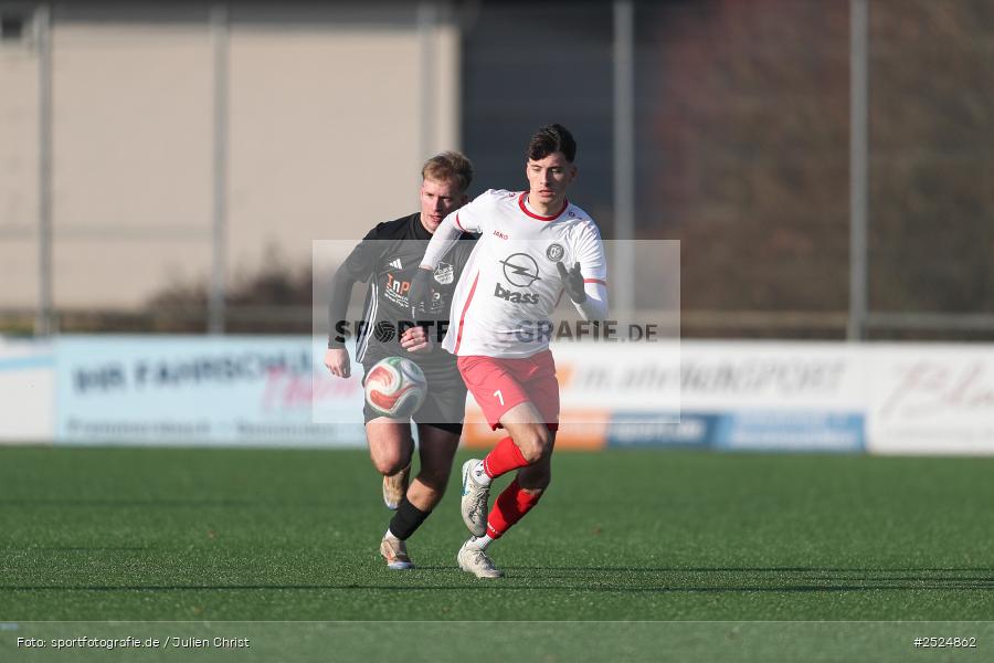 sport, action, TuS Frammersbach, TUS, Landesliga Nordwest, Fussball, Fuhrmann Arena, Frammersbach, DJK Dampfach, DJK, BFV, 23.11.2025, 21. Spieltag - Bild-ID: 2524862