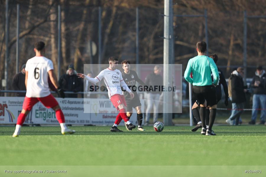 sport, action, TuS Frammersbach, TUS, Landesliga Nordwest, Fussball, Fuhrmann Arena, Frammersbach, DJK Dampfach, DJK, BFV, 23.11.2025, 21. Spieltag - Bild-ID: 2524872