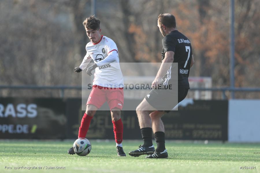 sport, action, TuS Frammersbach, TUS, Landesliga Nordwest, Fussball, Fuhrmann Arena, Frammersbach, DJK Dampfach, DJK, BFV, 23.11.2025, 21. Spieltag - Bild-ID: 2524891