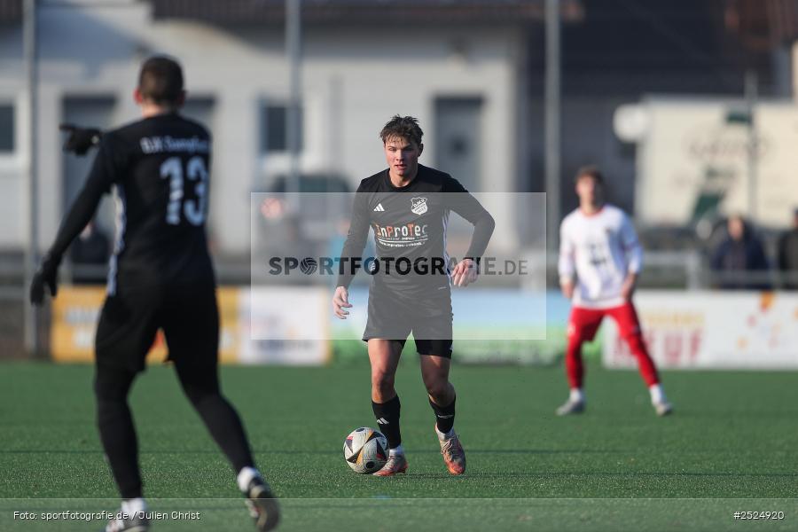 sport, action, TuS Frammersbach, TUS, Landesliga Nordwest, Fussball, Fuhrmann Arena, Frammersbach, DJK Dampfach, DJK, BFV, 23.11.2025, 21. Spieltag - Bild-ID: 2524920